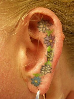 Eart Tattoo Design