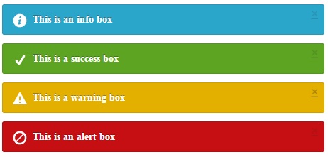 Notification Box, Alert Boxes using Jquery CSS | Tutorial101