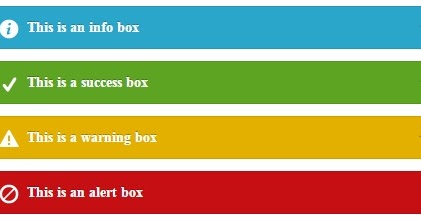 Notification Box, Alert Boxes using Jquery CSS | Tutorial101