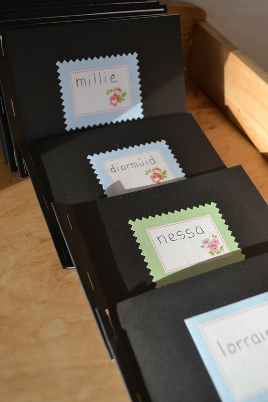 The Guilletos Playful Learning How to record progress on sandpaper