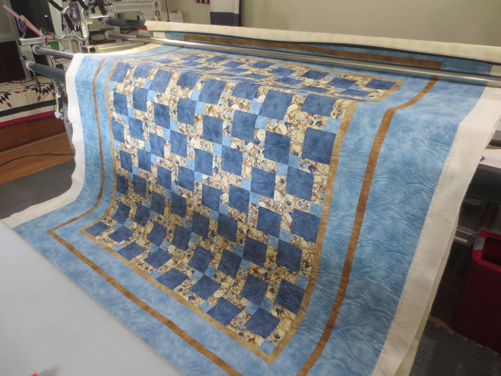 We Quilt A Wet & Wild Julia...