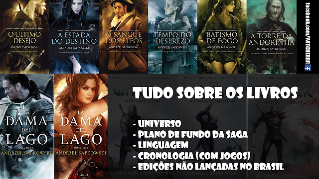 Livros de The Witcher são relançados no Brasil