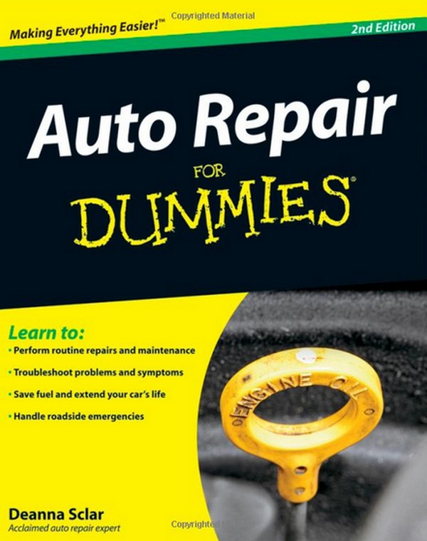 Auto Repair For Dummies by Deanna Sclar without Free Download E-book