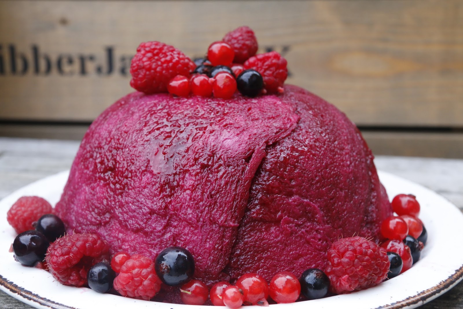 JibberJabberUK Summer Fruit Pudding