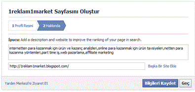 facebook sayfa tasarımı,facebook hayran sayfası oluşturma resimli anlatım