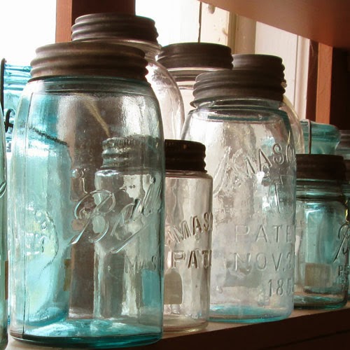 vintage mason jars
