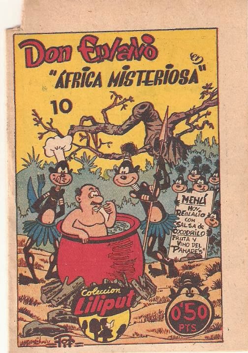 Don Eulalio, Africa Misteriosa,  Liliput nº 10, Símbolo