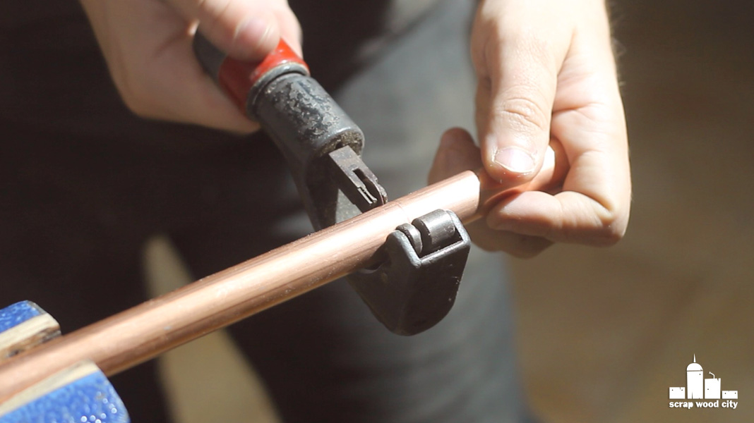 scrap wood city How to solder copper pipes