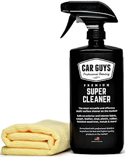 car tar cleaning items