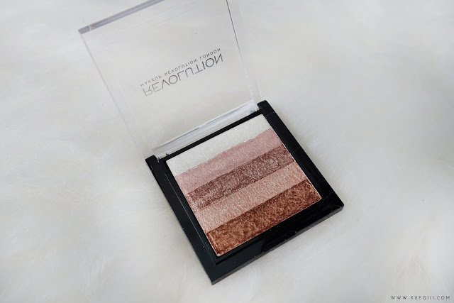 Makeup Revolution | Vivid Shimmer Brick in Radiant Review and Swatches