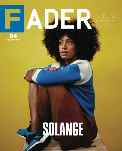 MAGAZINE SCOOP: Solange for FADER Magazine