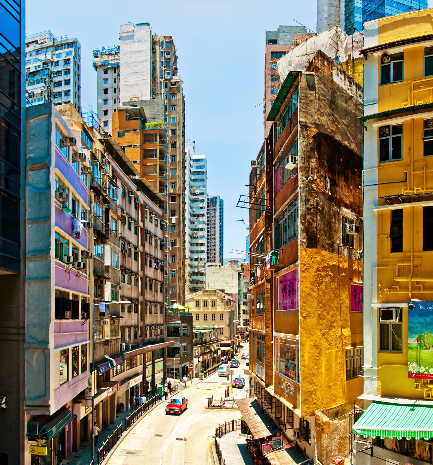 My Thoughts Wan Chai Where New And Old Coexist