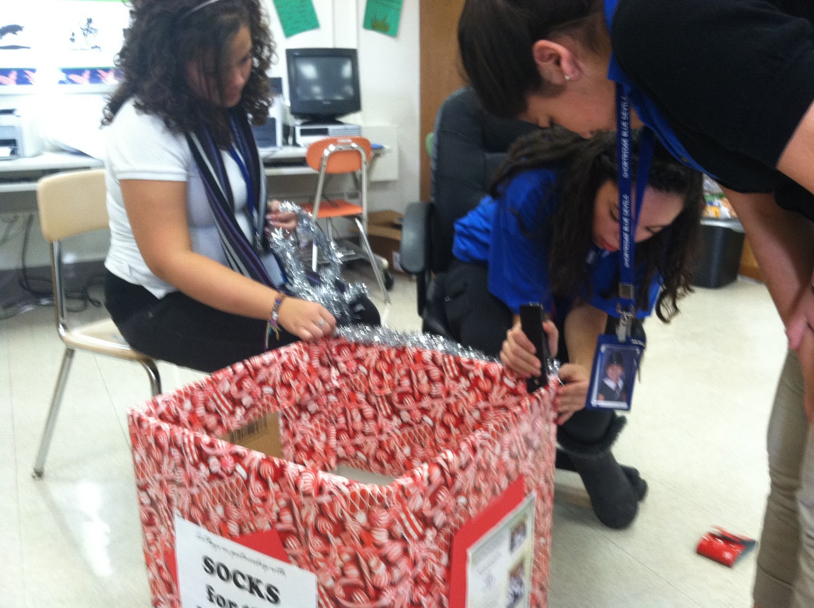 Socks For The Homeless: Photos