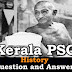 Kerala PSC History Question and Answers - 52