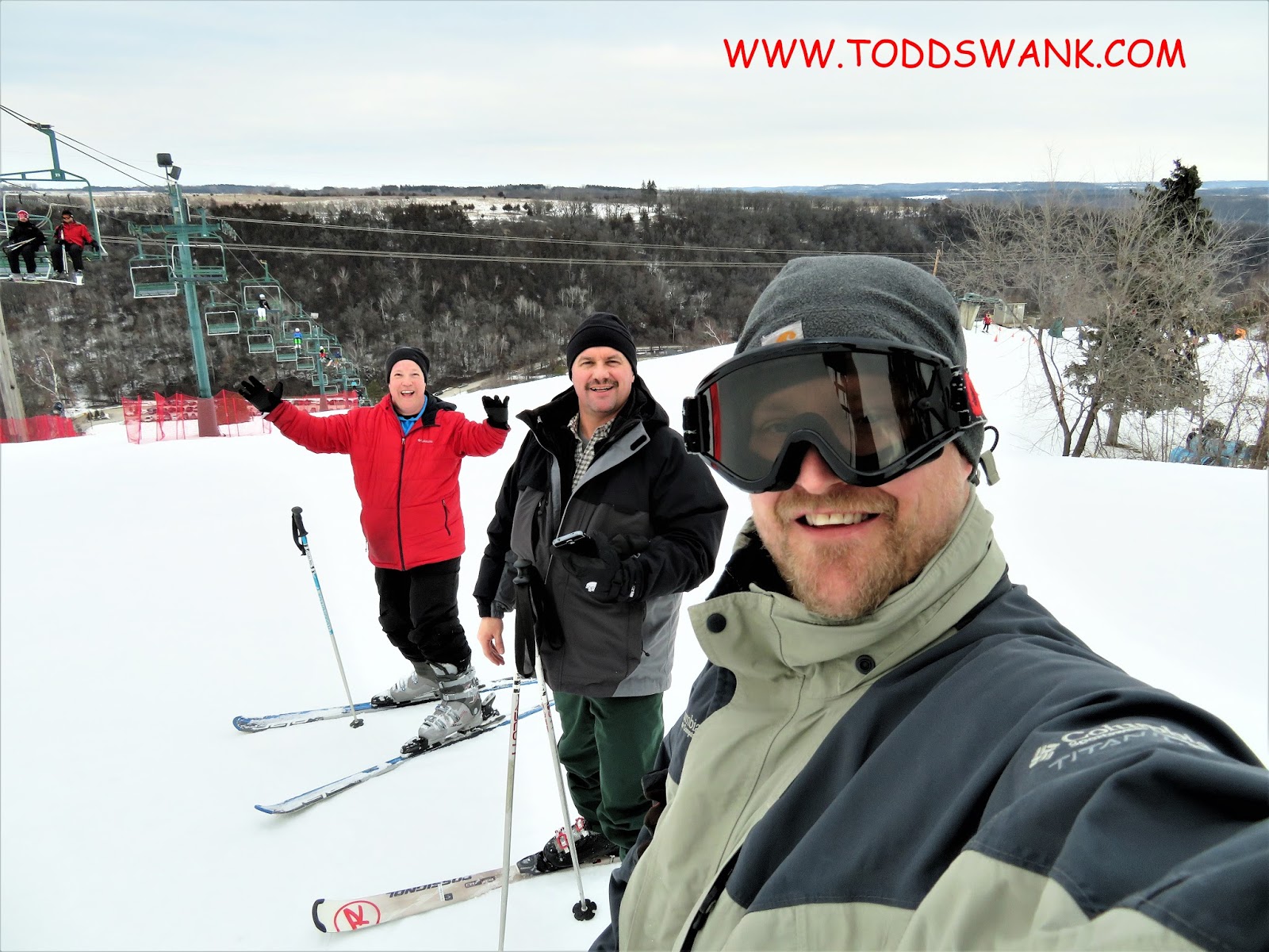 Todd Swank Skiing at Afton Alps