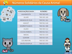 Números solidários da Causa animal