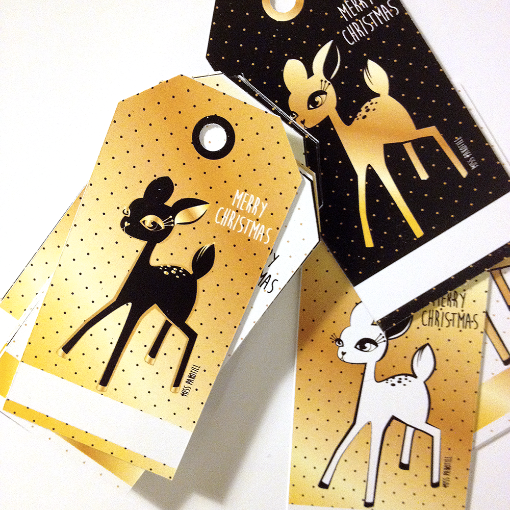 DIY #3 - Mes étiquettes de Noël à télécharger et imprimer - Miss DIY #3 - Mes étiquettes de Noël à télécharger et imprimer - Miss