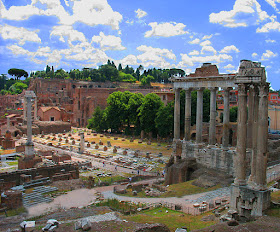 The remains of the Forum of ancient Rome attract some 4.5 million visitors every year