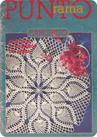 R12 Punto Rama Ganchillo - Centros y Caminos de Mesa R12 Punto Rama Ganchillo - Centros y Caminos de Mesa