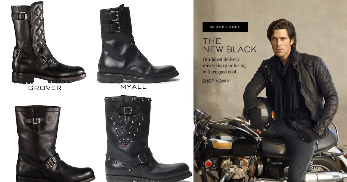 ralph lauren motorcycle boots