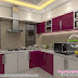 Kitchen and living room interior 