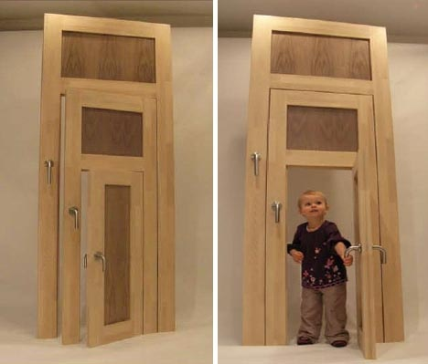door fun wood diy kid inside creative interior something cool zone doors puertas designs wooden madera play para playroom