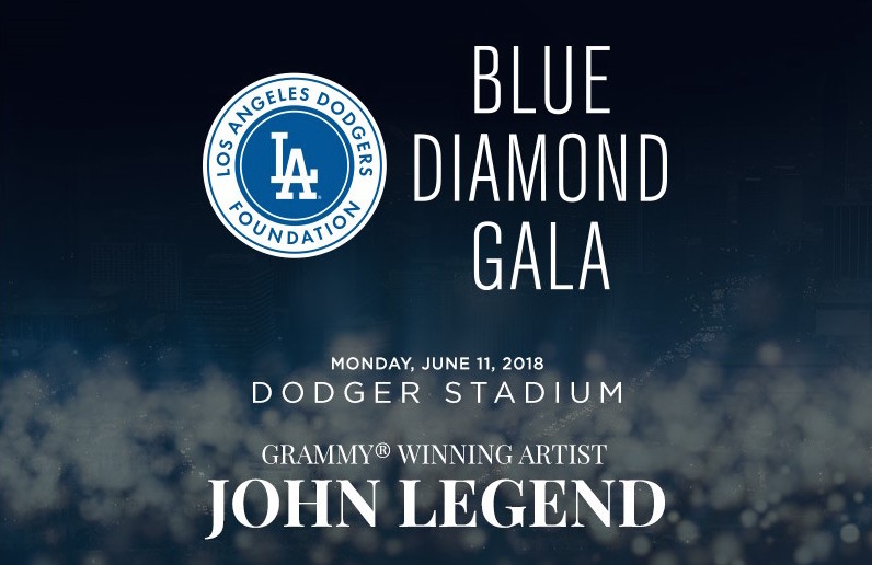 Average Socialite™ 2018 Los Angeles Dodgers Foundation Blue Diamond