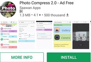 image size reduce app for android