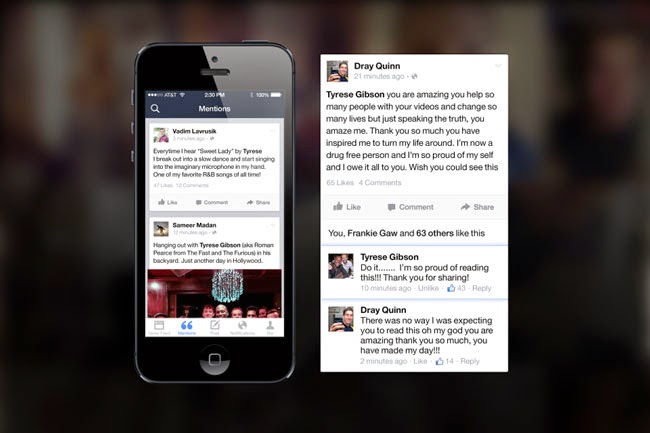 Facebook Mentions es la primera aplicación exclusiva para celebridades