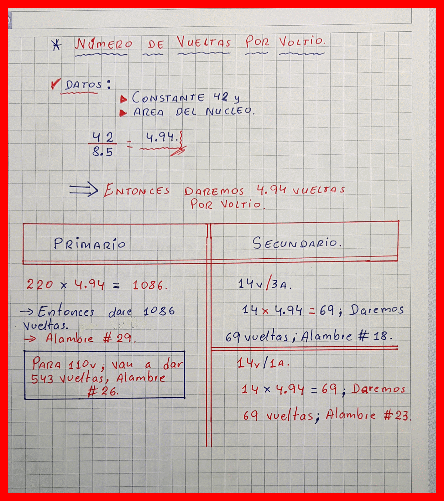 Como Hacer Y Calcular Un Transformador