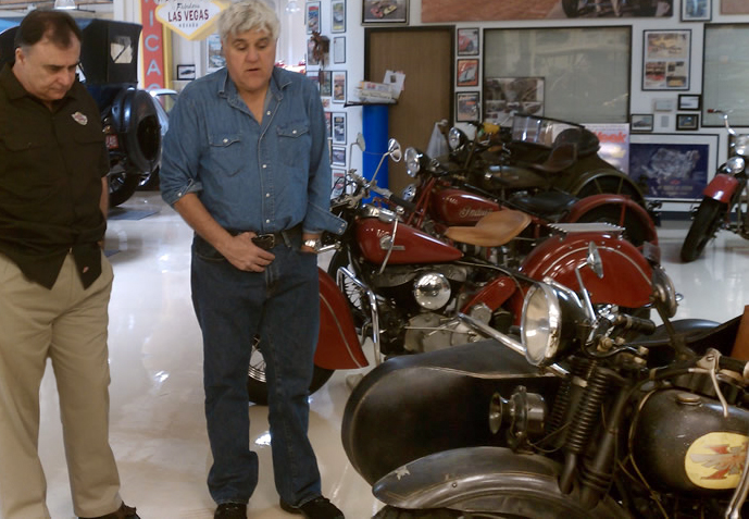 jay leno royal enfield