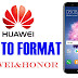 how to format huawei mobile if forgot number lock or pattern lock