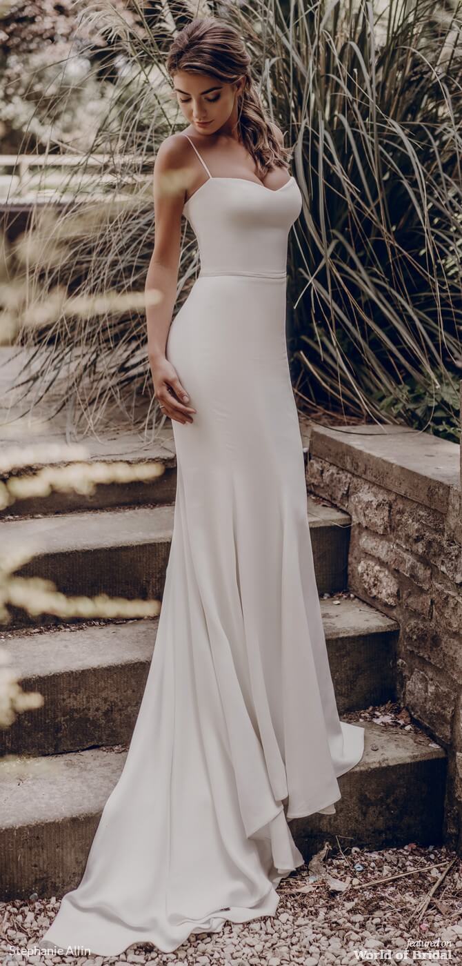 fitted wedding dresses 2019