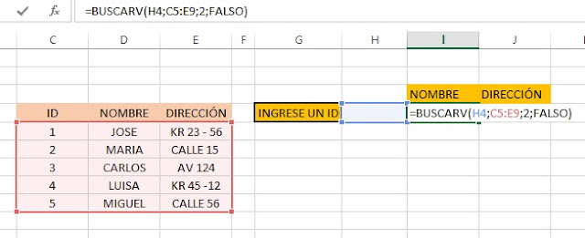 Función Buscar En Excel Ejemplo Paso A Paso Ejemplos De Excel