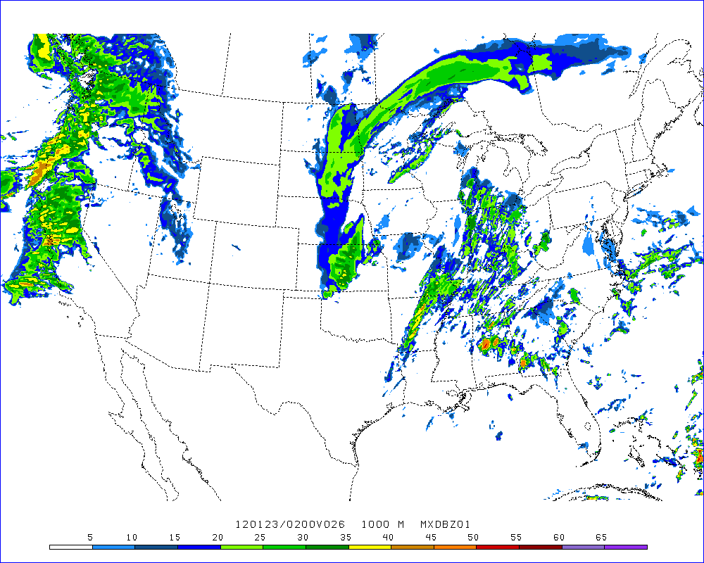 uk weather forecast Hourly Breakdown of Severe Weather (1/22/12)