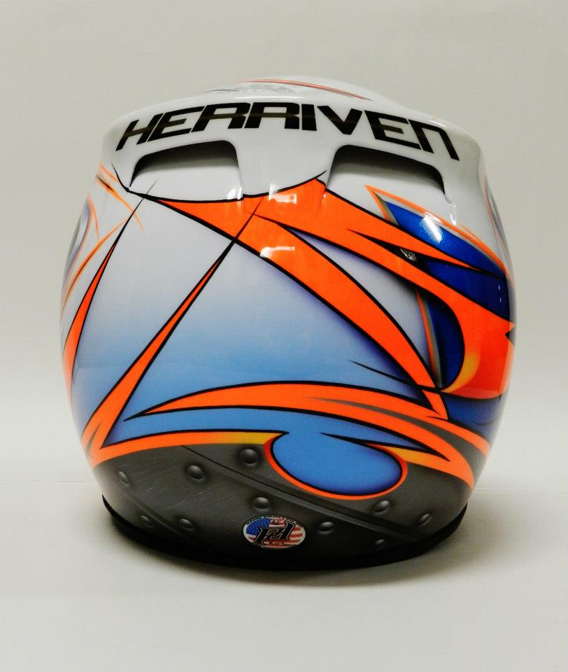 Racing Helmets Garage: Bell GP.2 N.Herriven 2012 by Polen Designs Inc.