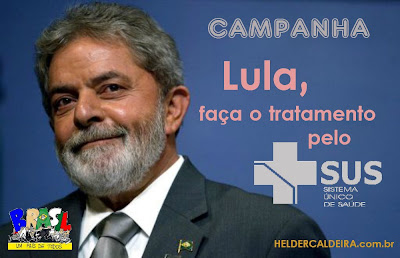Resultado de imagem para Lula com câncer