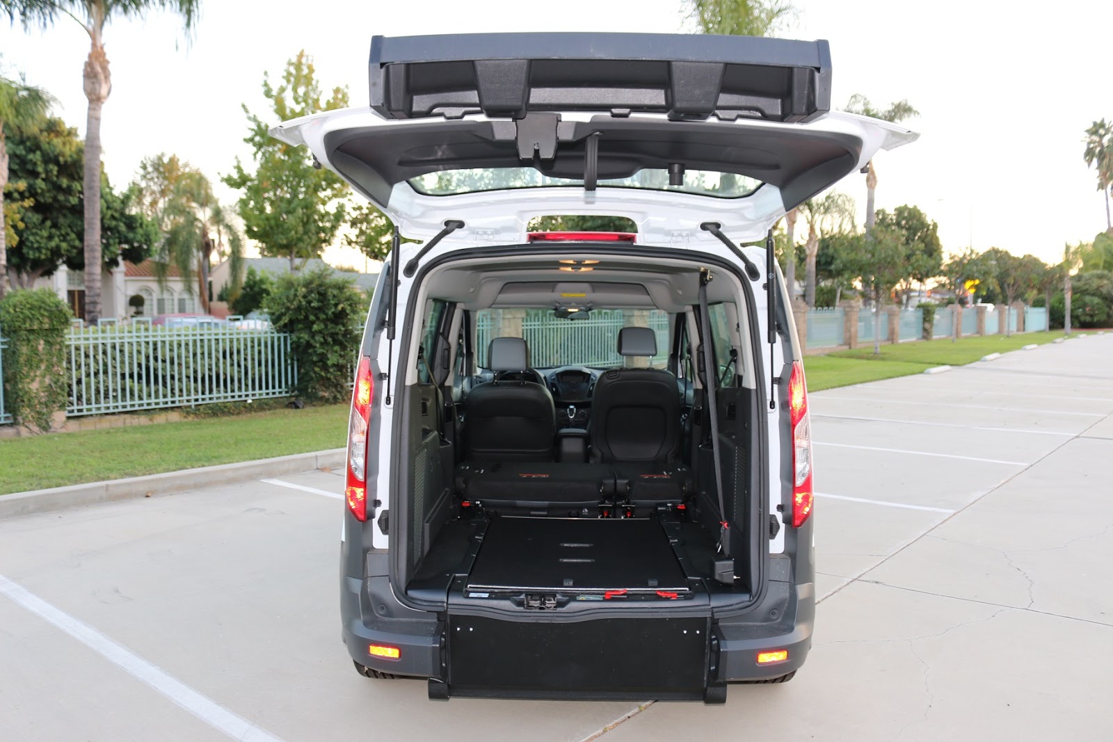 Sunset Vans Ford Transit Connect Rear Entry Ramp