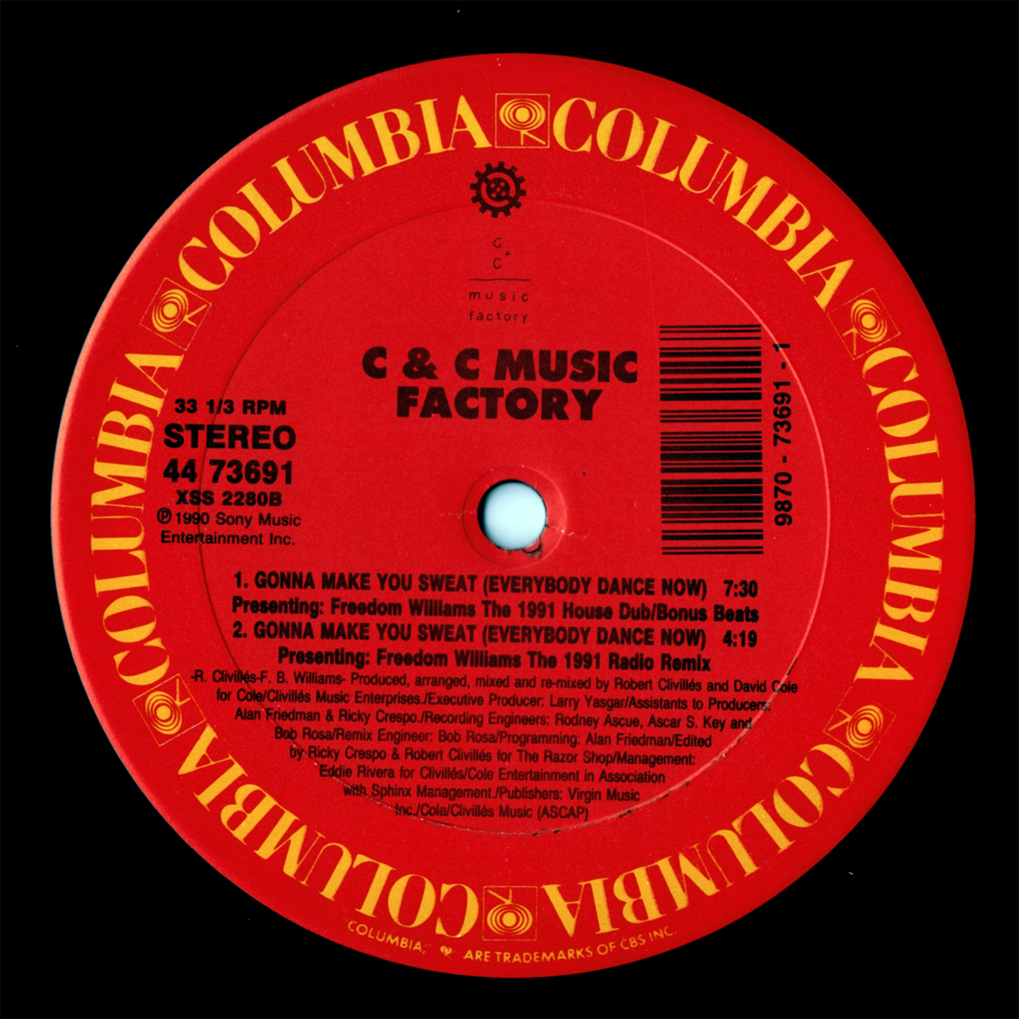 Flash'n Mix C&C Music Factory Gonna Make You Sweat (Everybody Dance