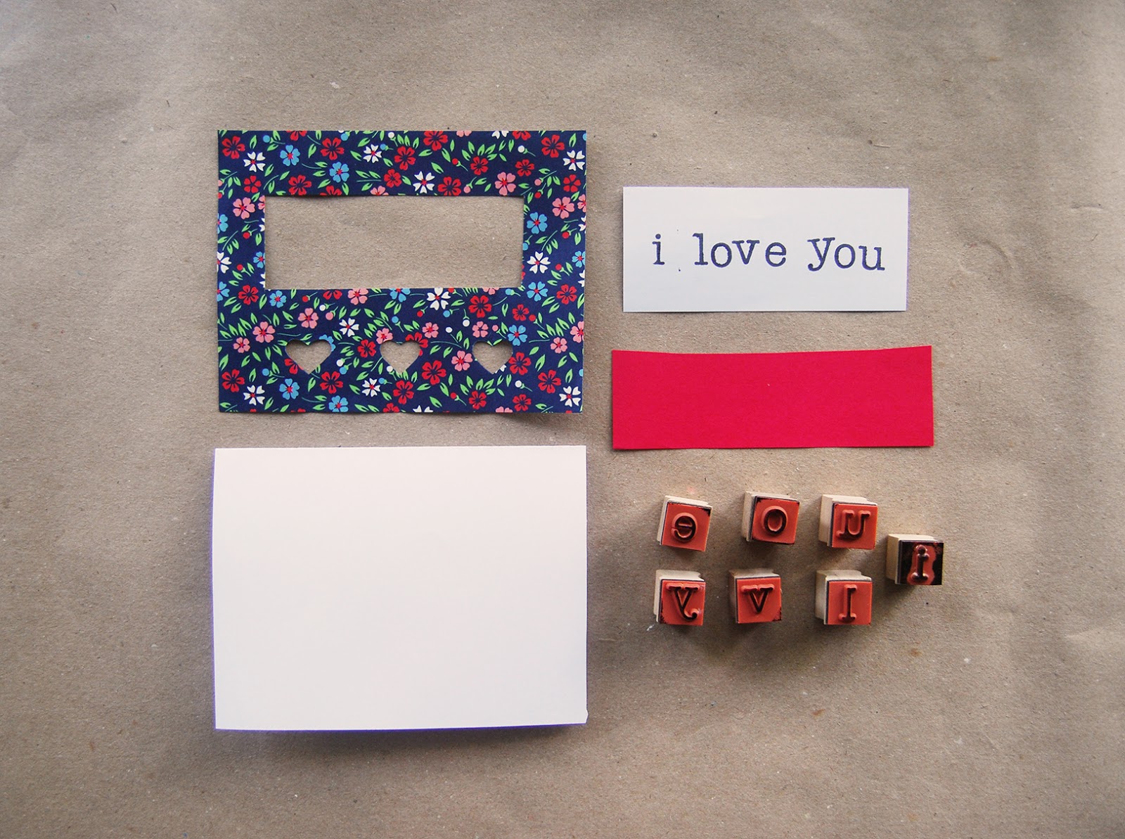 the pink doormat valentine cards with origami paper