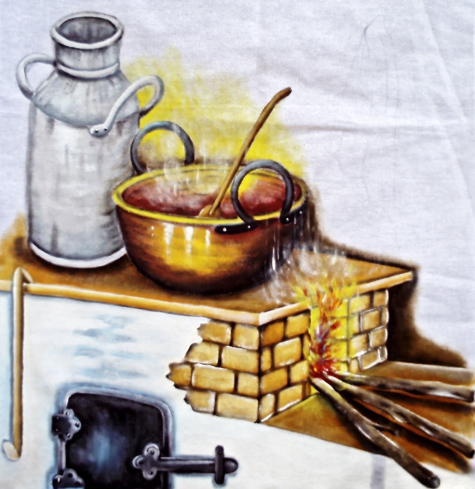 Arte * Vida: Fogão de lenha