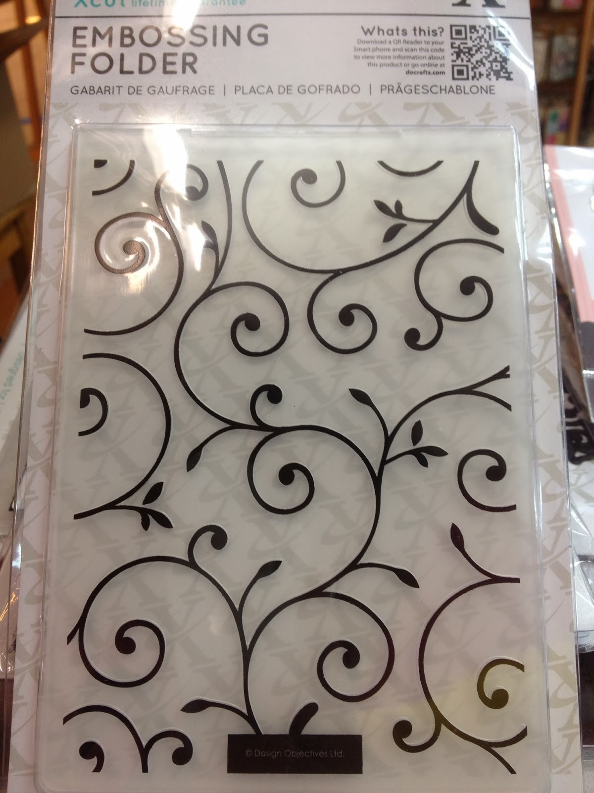 Scrapbook Memories Xcut Embossing Folders XL A4, A6 and A5 Size by Docrafts