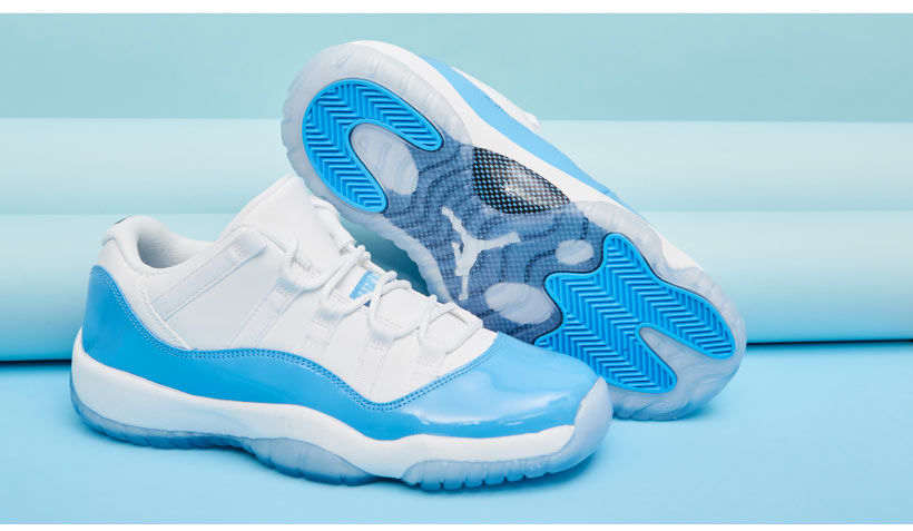 retro 11 white and blue