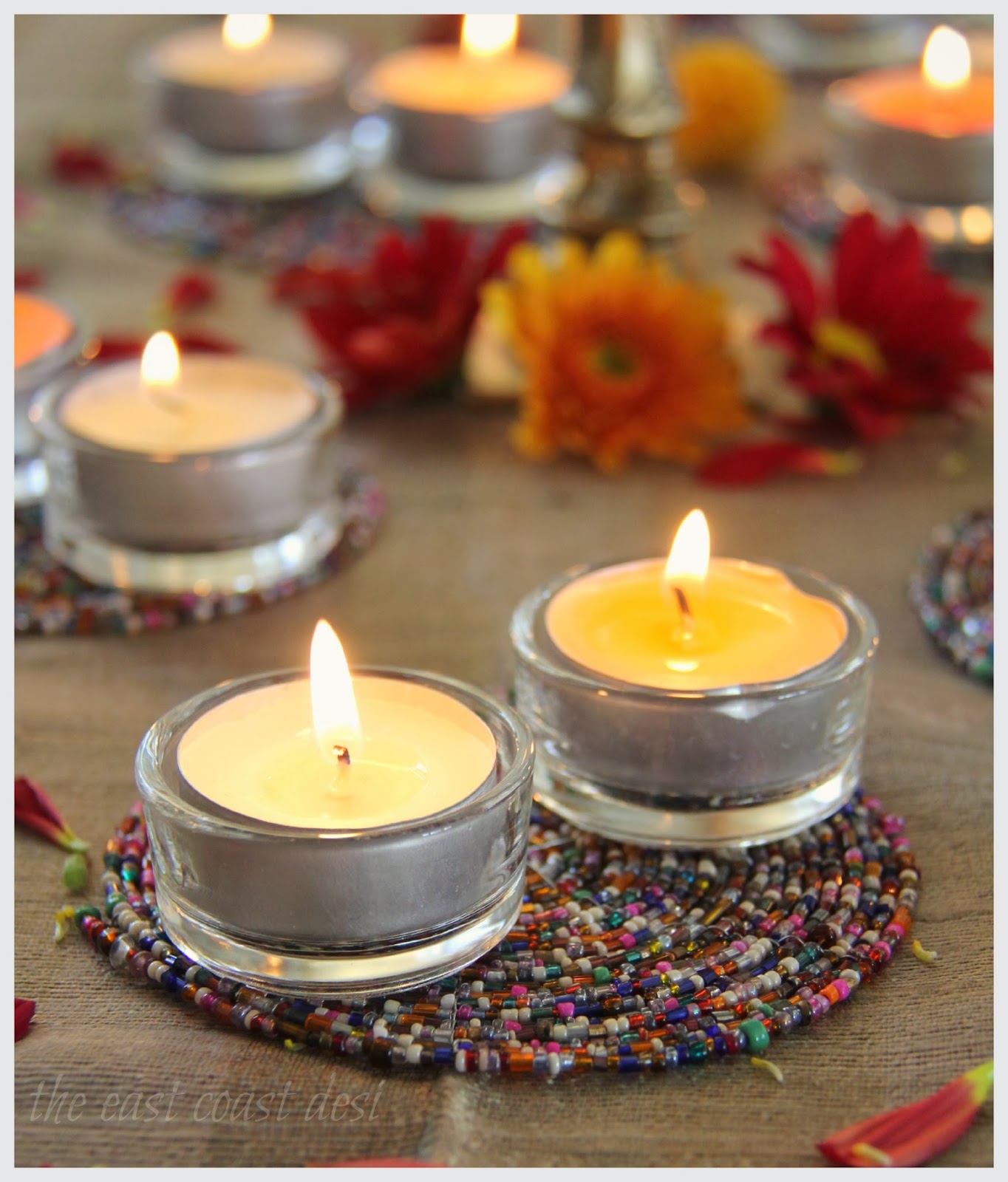 the east coast desi Diwali Tablescape Inspiration Day 2