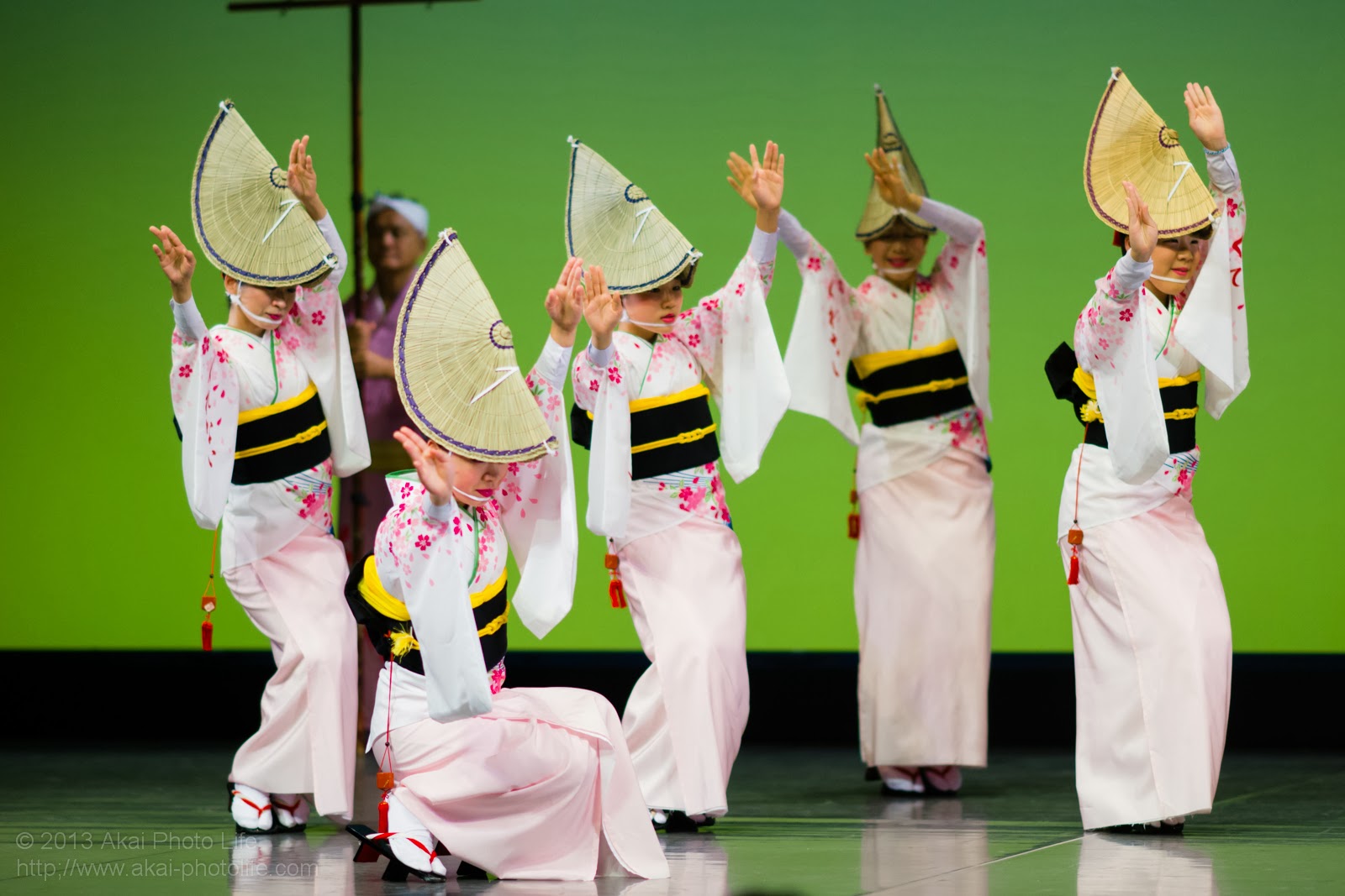 小金井市民文化祭、紅連の女踊り