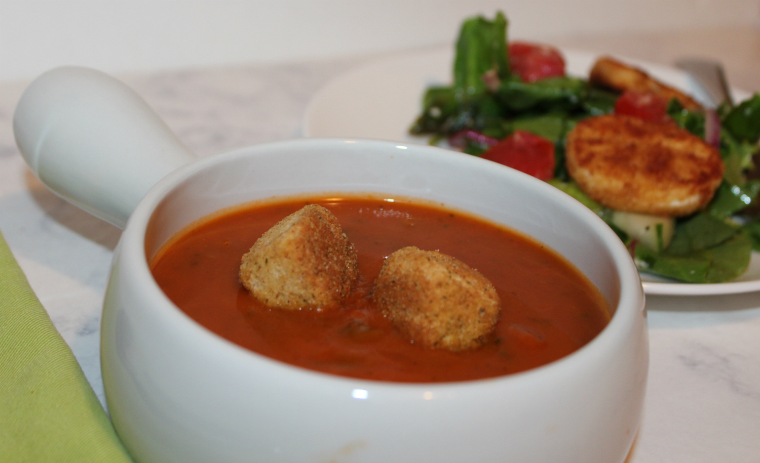 Easy Entertaining Soup and Salad Pieces of a Mom