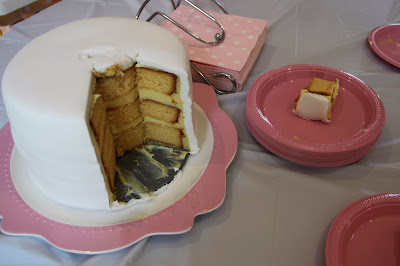 www.familyhomeblog.blogspot.com - Miss O's First Birthday Party - White Chocolate Mud Cake