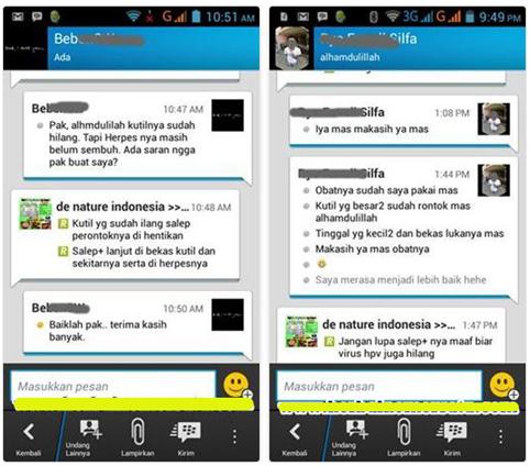 Testimoni Obat Kutil Kelamin De Nature