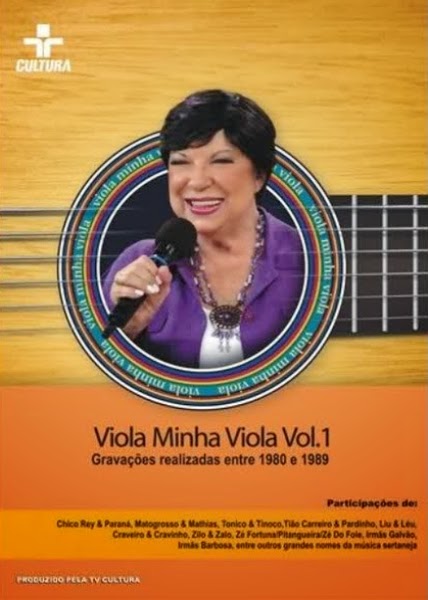 DVD Viola Minha Viola Vol. 1 (1980 a 1989)