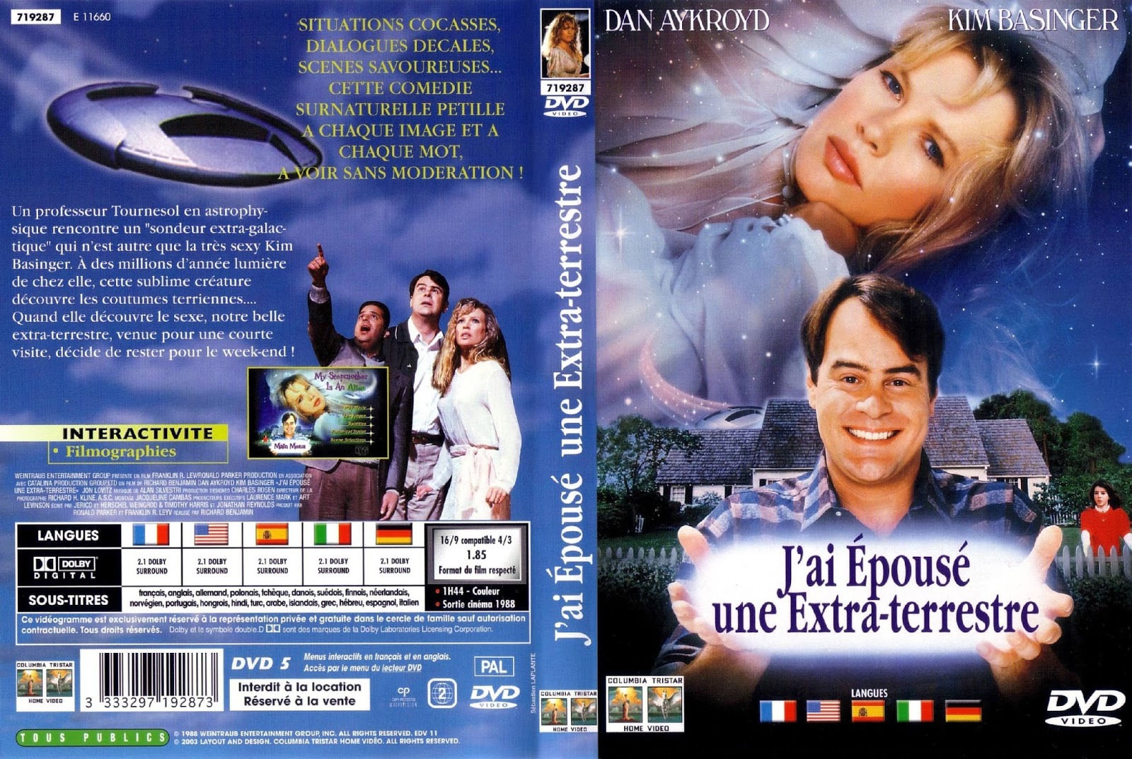 J Ai Epouse Une Extra Terrestre Ciné Click: J'ai épousé une extra-terrestre (1988, USA)